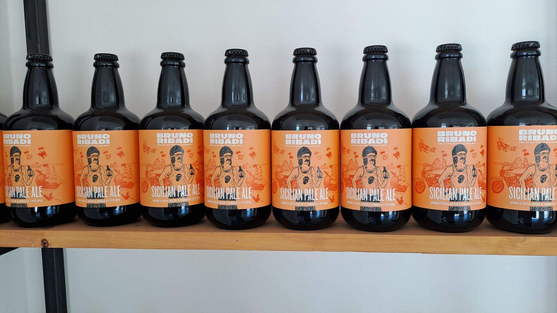 Sicilian Pale Ale del Birrificio Bruno Ribadi