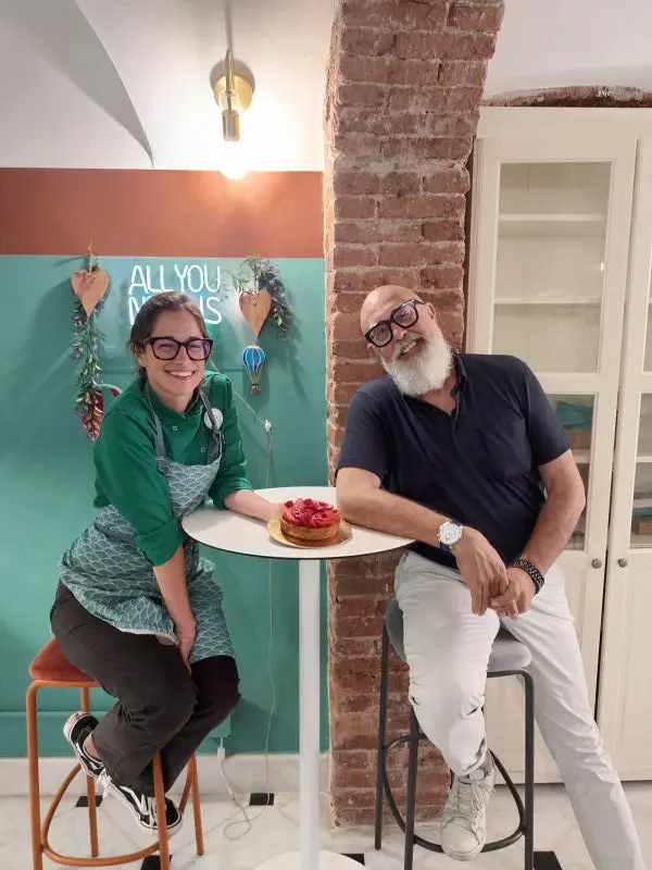 Gianandrea Rizzo alla pasticceria Velludo