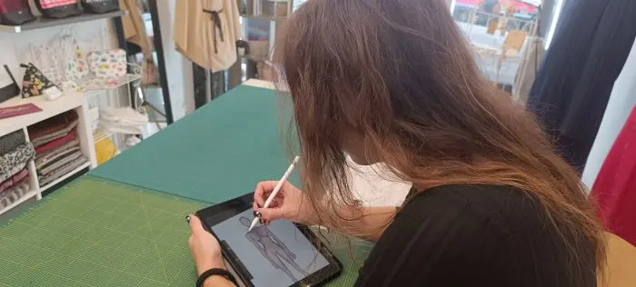 Disegno sartoriale MeCo