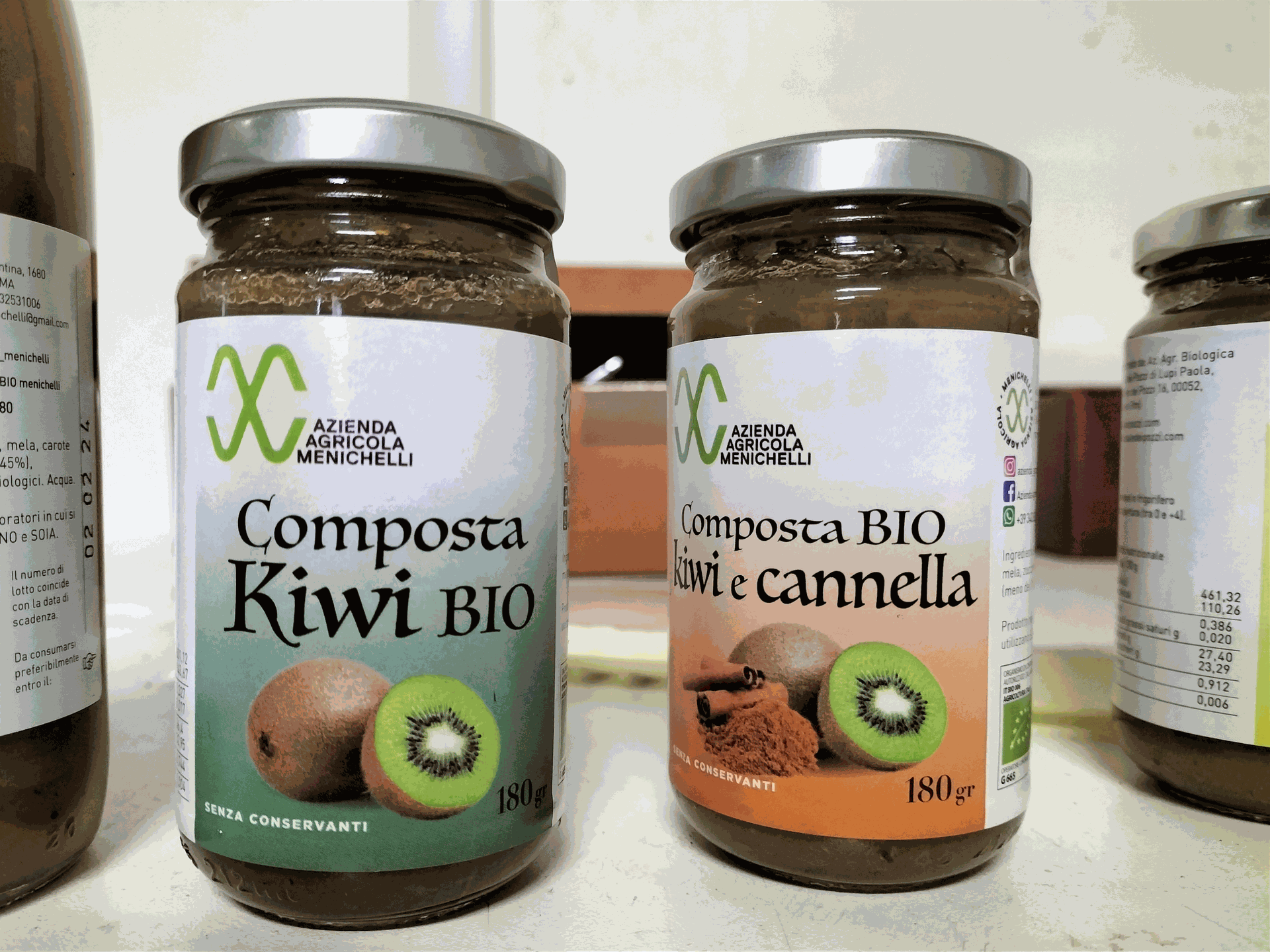 Composta di Kiwi dell'azienda agricola Menichelli