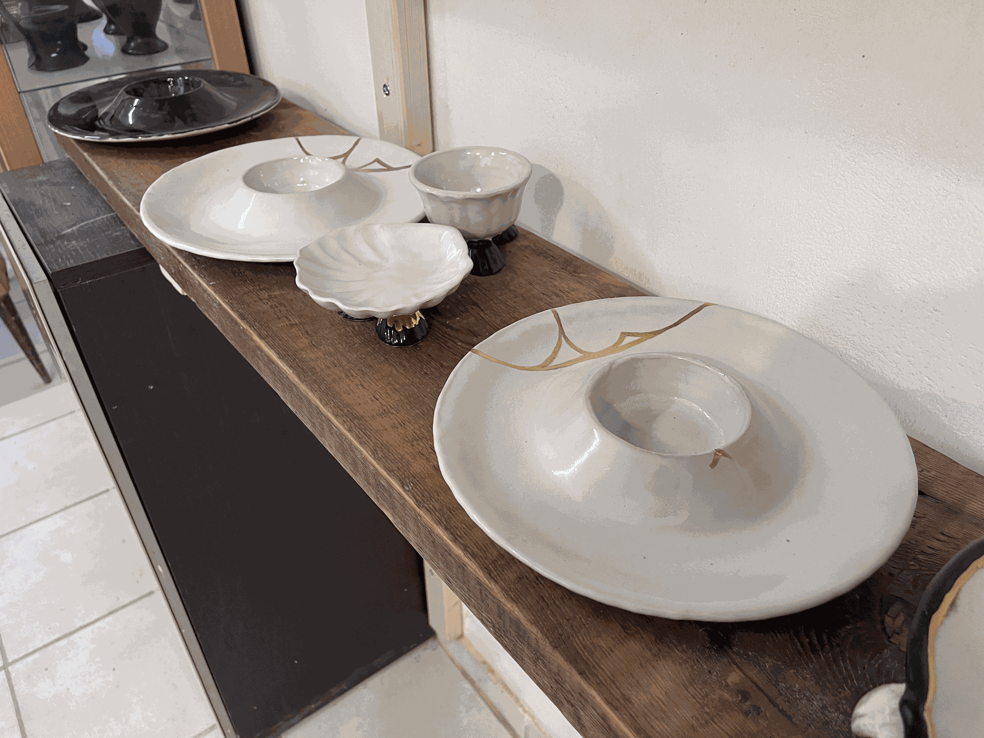 Piatti del Laboratorio ceramico De Simoni